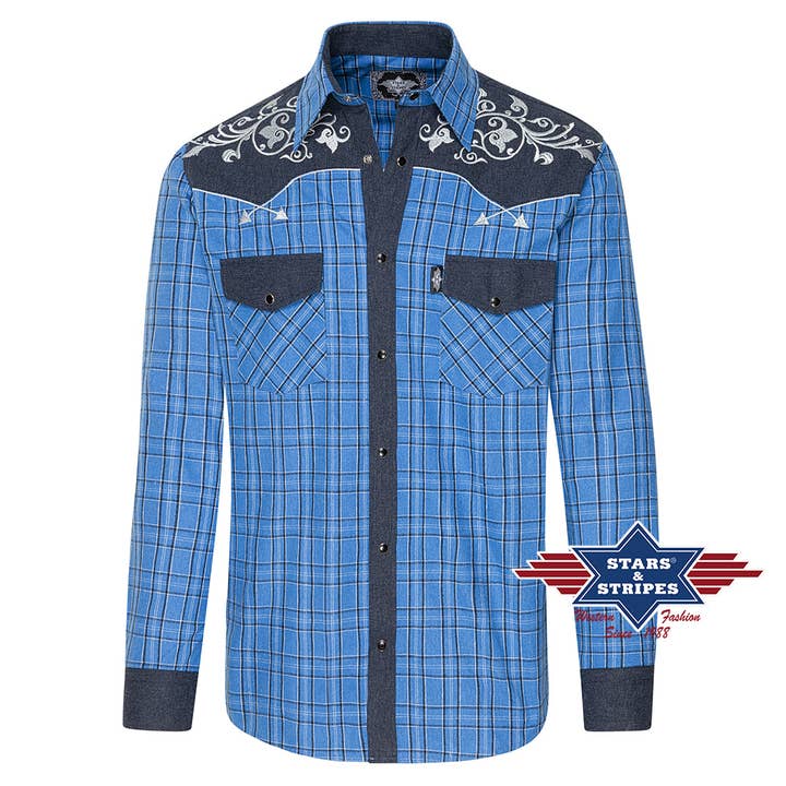 Western shirt - Finley for wholesale by Stars & StripesĀ®
