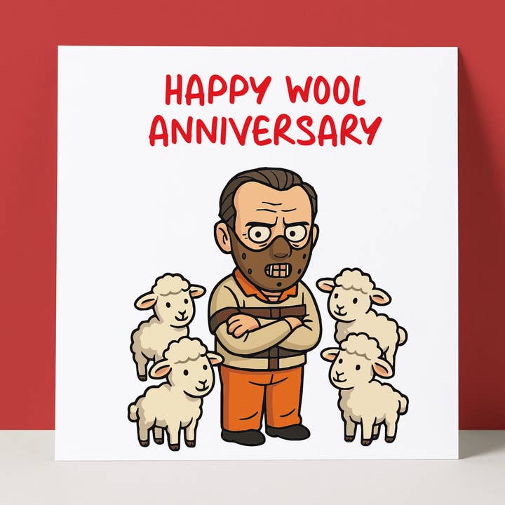 HANNIBAL LECTER - ANNIVERSAIRE DE MARIAGE D'HORREUR - LAINE pour la vente par Pack a Punch Designs