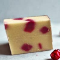 Pomegranate Cherry Soap for wholesale by Dulceria Soapery