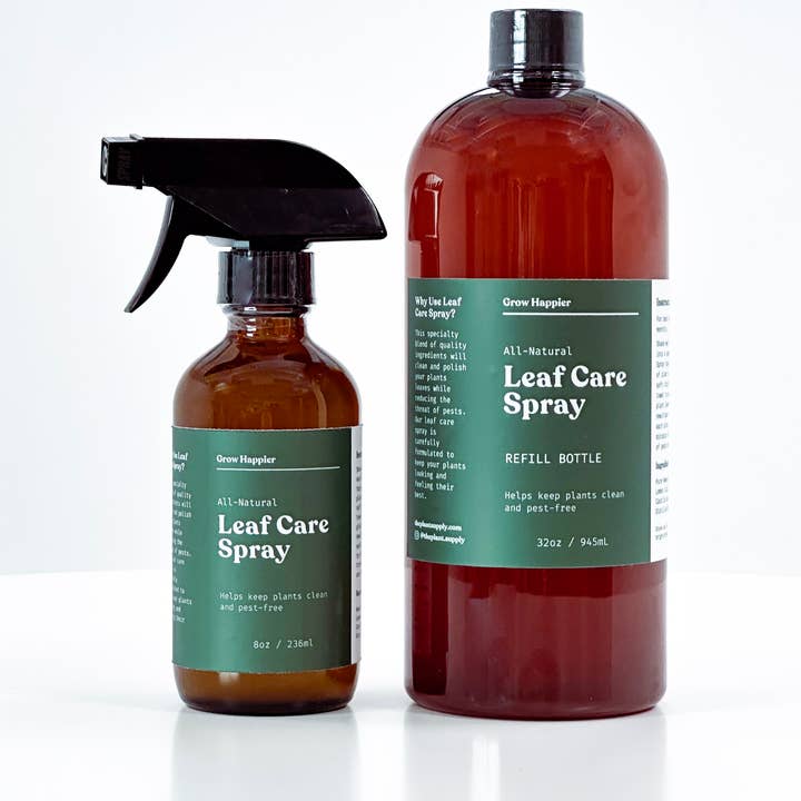The Plant Supply - Wholesale Plant Mister - Leaf Care Spray - 8oz l Plant Leaf Cleaner and Shine