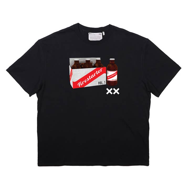 Firestarter 2.0 „XX“ T-Shirt (Sort) for engroshandel hos Urbancoolab