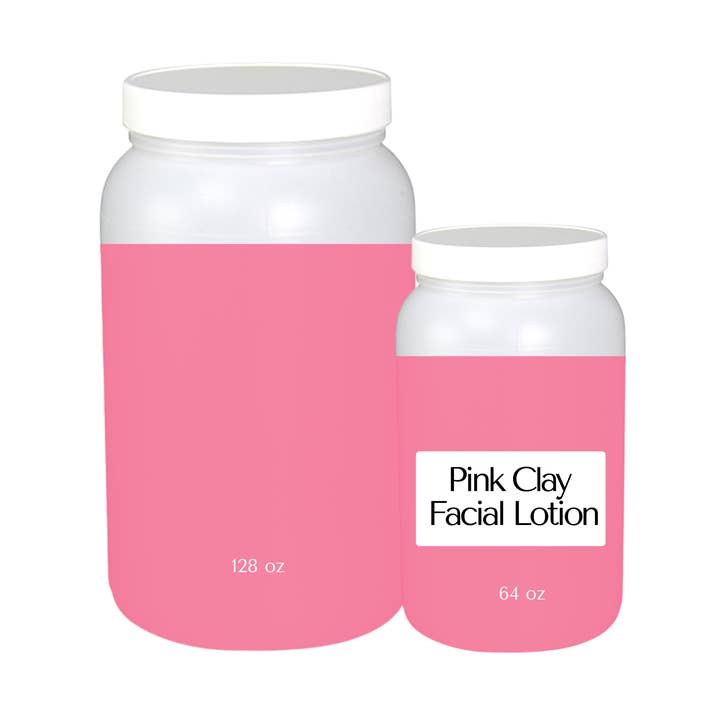 Bulk - Lotion pour le visage à l'argile rose et au calendula - You Pack & Label pour la vente par R. Drew Naturals, LLC