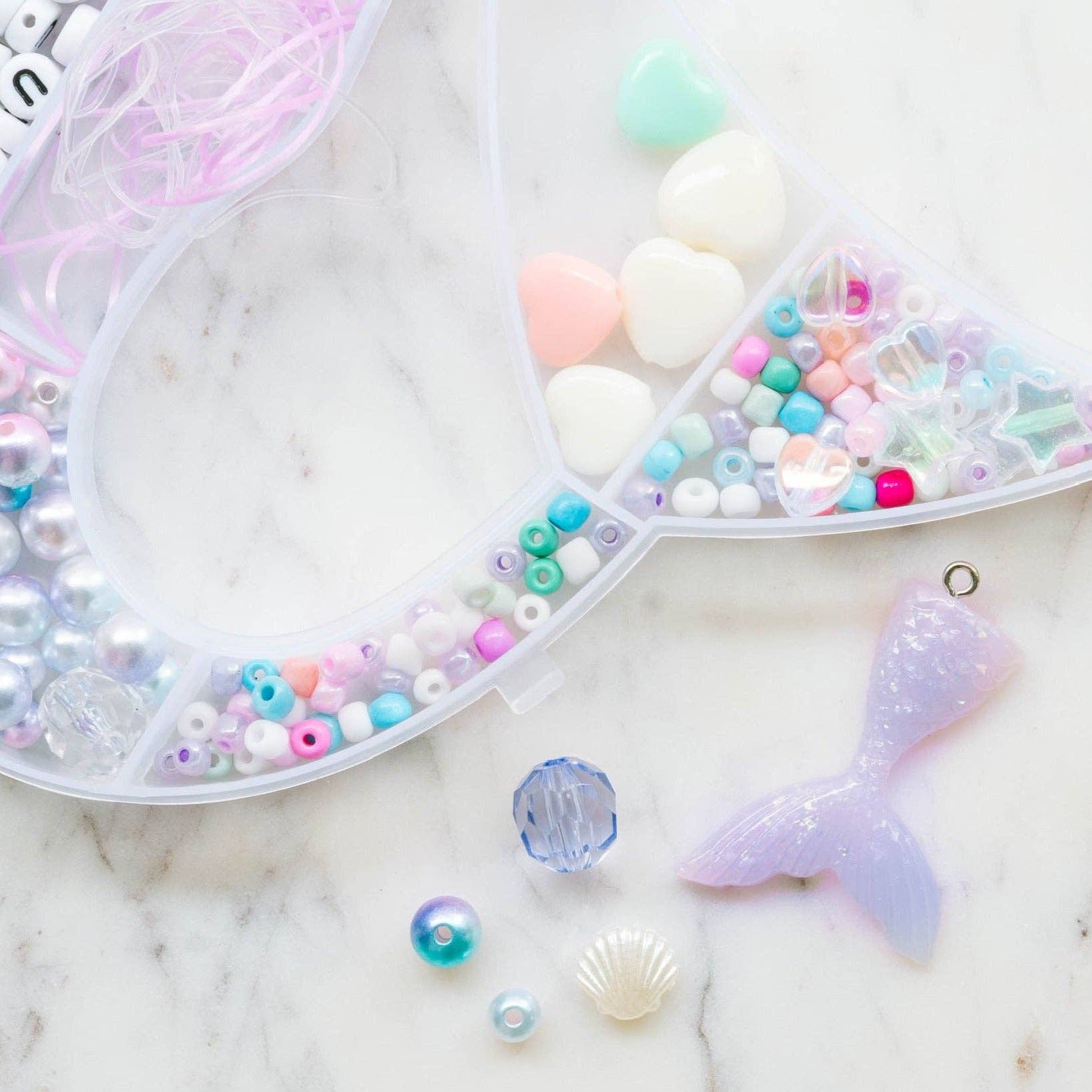 Little Stacks – wholesale DIY Jewellery – Child – The Aquamarine Kit4