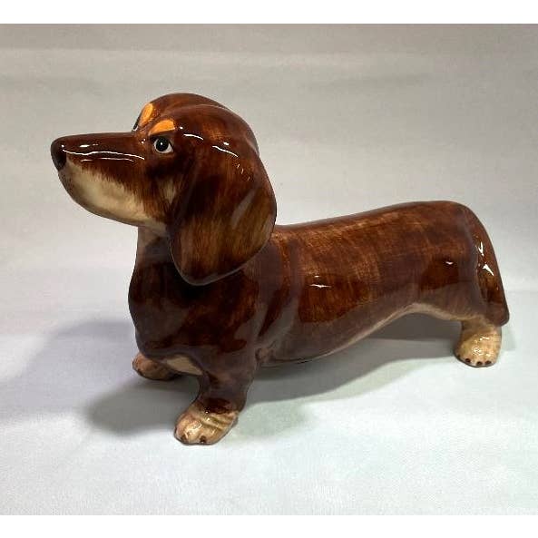 Sea Island Imports, Inc. - Wholesale Money/Piggy Bank - Bank, Dachshund Red
