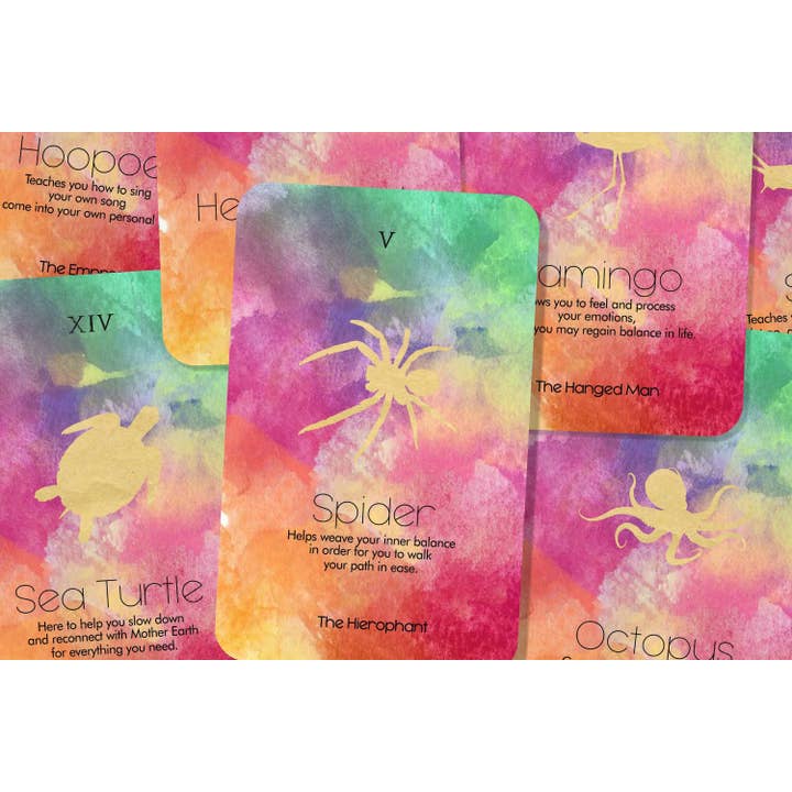 IBIZA TAROT - Wholesale Tarot Cards - Animal Spirit Tarot Deck - Major Arcana 22 Power Animals6
