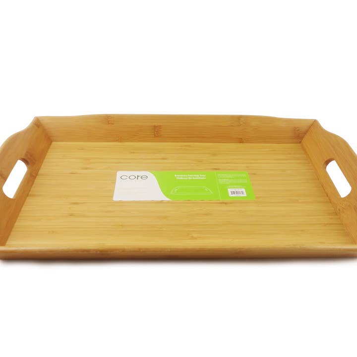 Core Home - Wholesale Serving Tray - CORE BAMBOO European Rectangle Tray LG