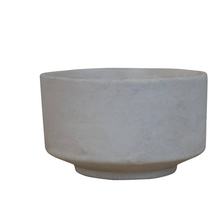 BIDKhome - Wholesale Plant Pot - Sm. Paper Mache Bowl 5.75"Dia