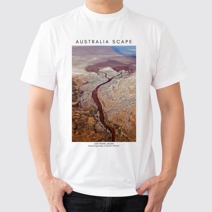 Lake Frome T-shirt | Made in Australia and other Purchase Wholesale lakeside flowers. Free Returns & Net 60 Terms on Faire trending on Faire.