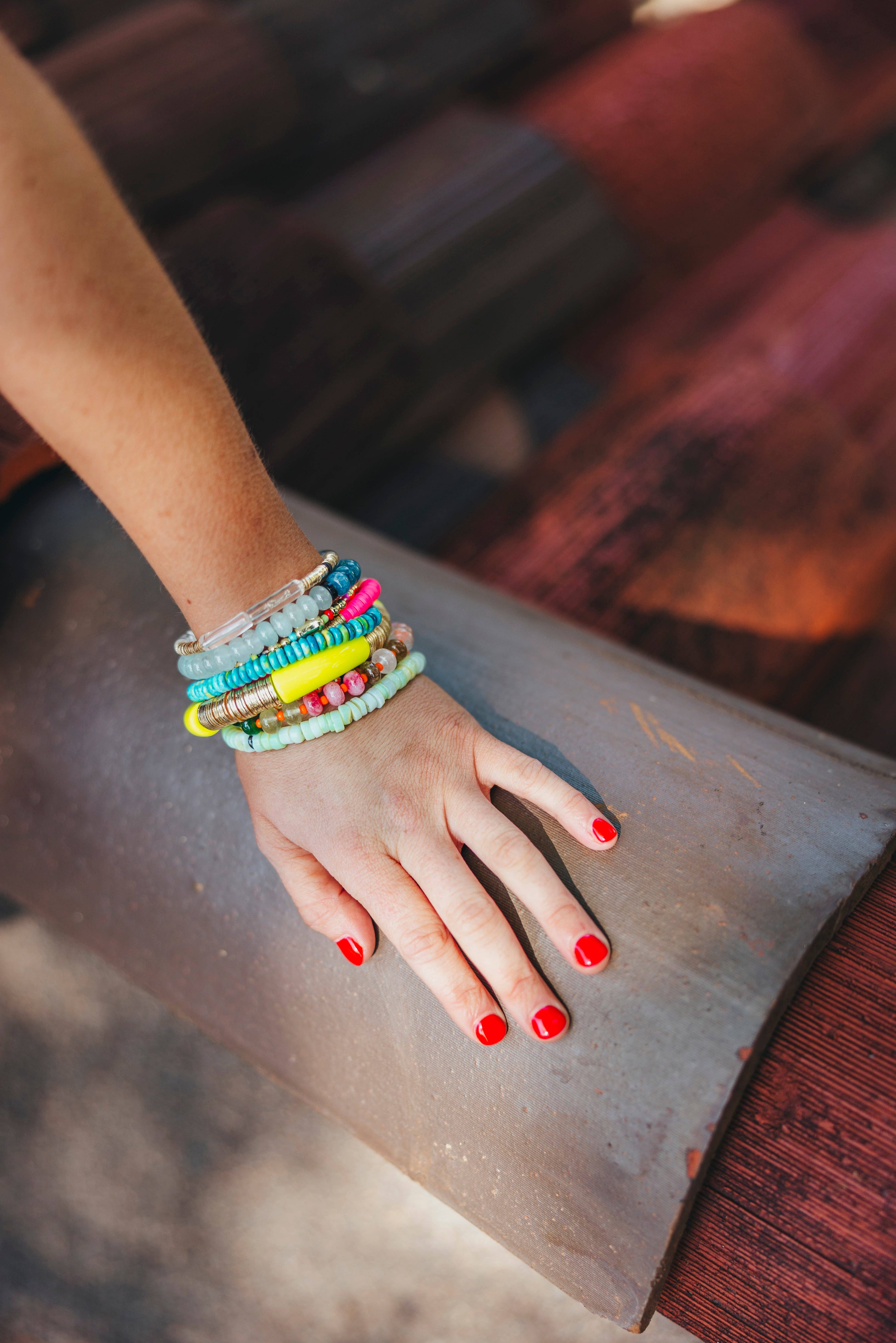 Blue Isla Bracelet for wholesale on Faire4