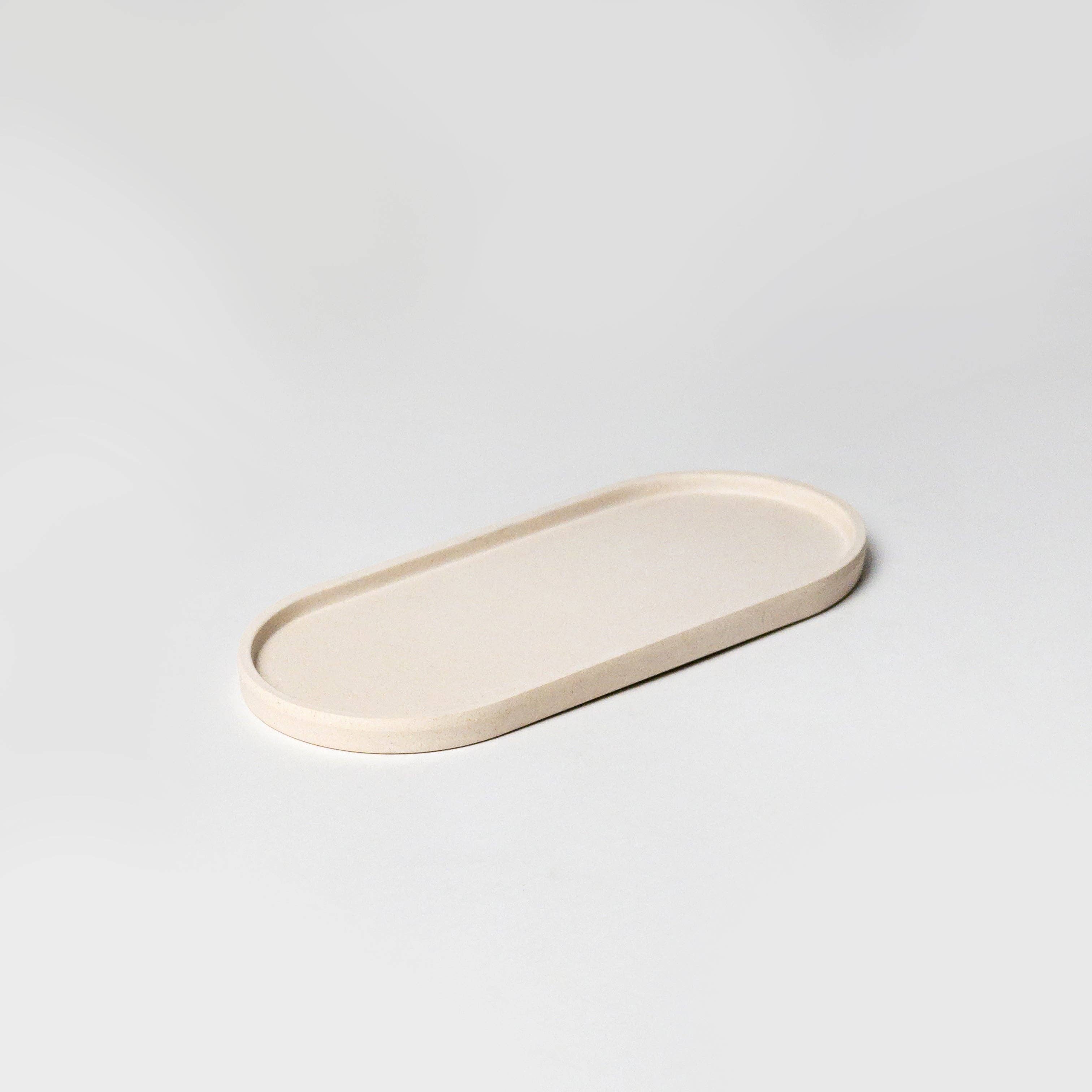 Kanso Designs - Wholesale Decorative Tray - 8.5” Upcycled Oval Decor Trays0