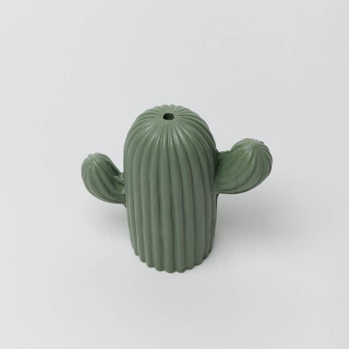 Sage Cactus Charm Incense Stick Holder for wholesale on Faire5