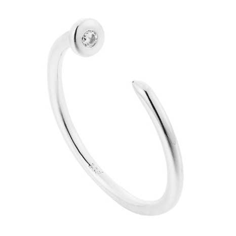 Anel de Unha Prateado Sable por atacado de Zoe Jewelry