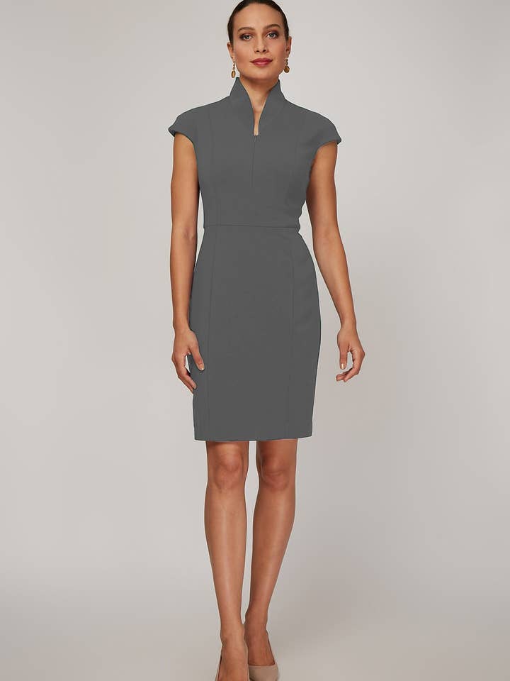 Evelyn Dress - Charcoal for wholesale by Nora Gardner