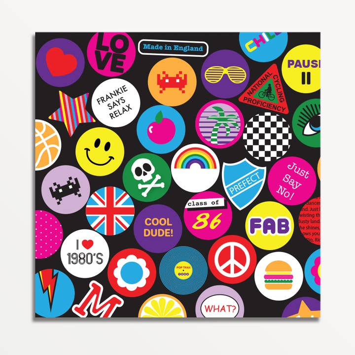 Carte de badges pour la vente par Neon Hotdog