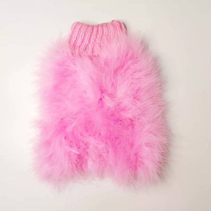 Furr-Baby Gifts - Wholesale Pet Sweater - Dog - Haute Couture Feathered Luxury Pet Sweater17