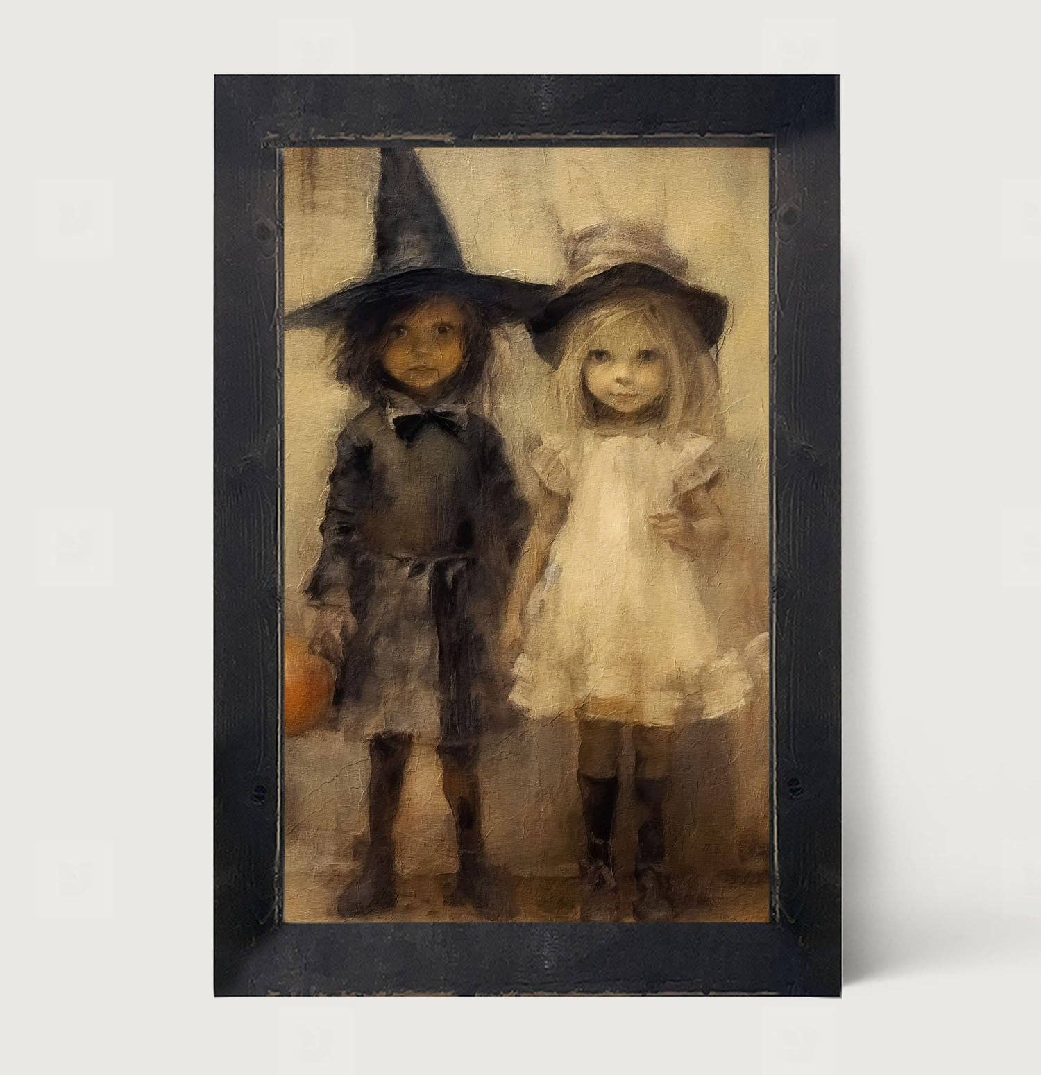 ginger blue - Wholesale Art Print - Halloween Children - Vertical Frame5