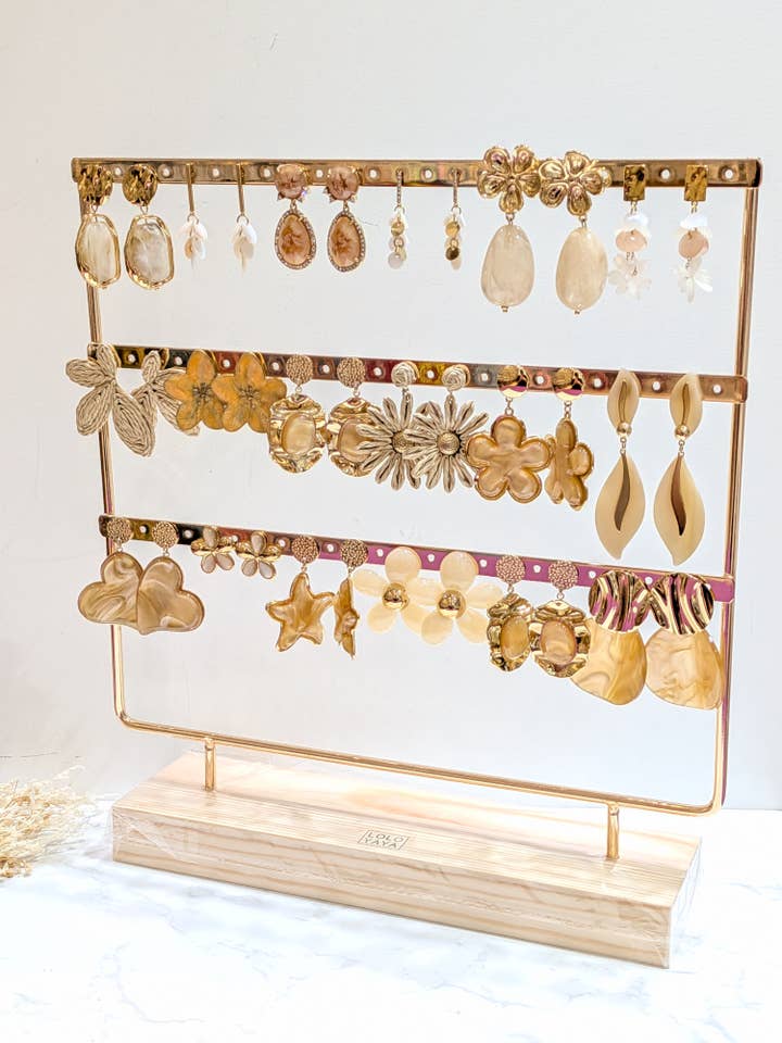 Juego de 18 pendientes Élores para venta al por mayor de LOLO & YAYA