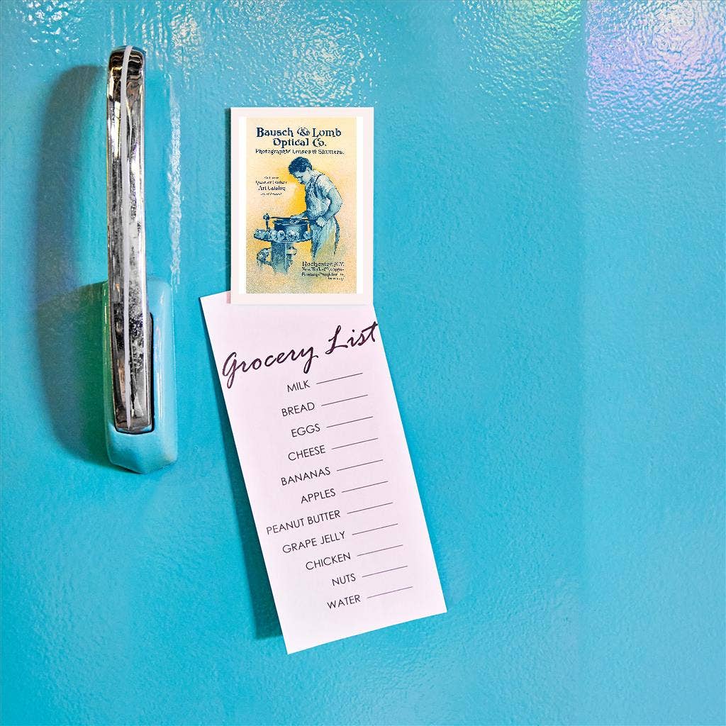 Found Image Press - Wholesale Magnet - Magnet PH-53 Bausch and Lomb, Lens Grinder1