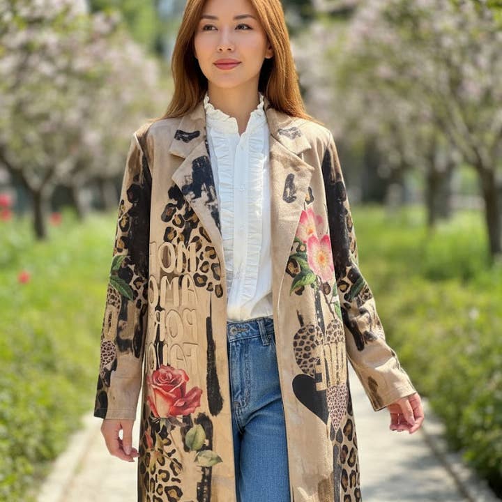 Veste imprimée chic à manches longues et autres tendances Résultats pour multimarque vêtement en vente B2B. Retours gratuits et paiement à 60 jours sur Faire sur Faire.