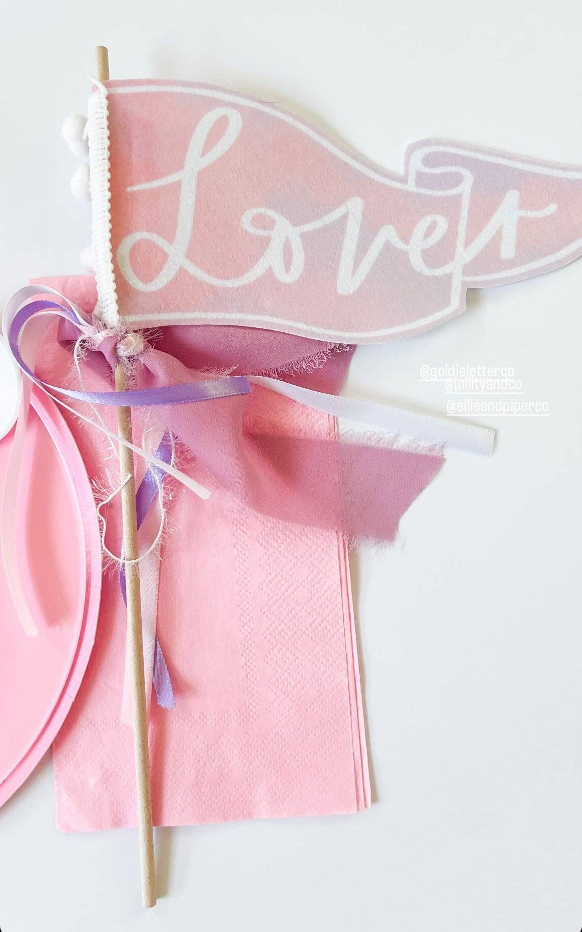 Goldie Letter Company - Venta al por mayor Cartel/pancarta para fiestas - Banderas de Eras1