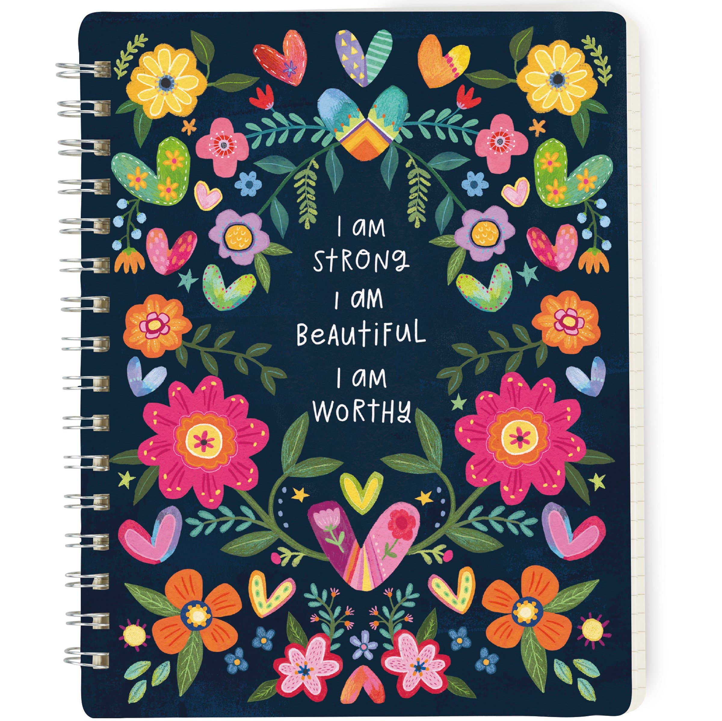 Primitives by Kathy - Wholesale Stationery/Notecard Set - I Am Strong Spiral Notebook2