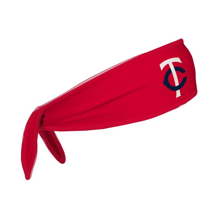 Twins Reversible Tieback: Cap Logo/Mascot Repeat for wholesale by Vertical Athletics