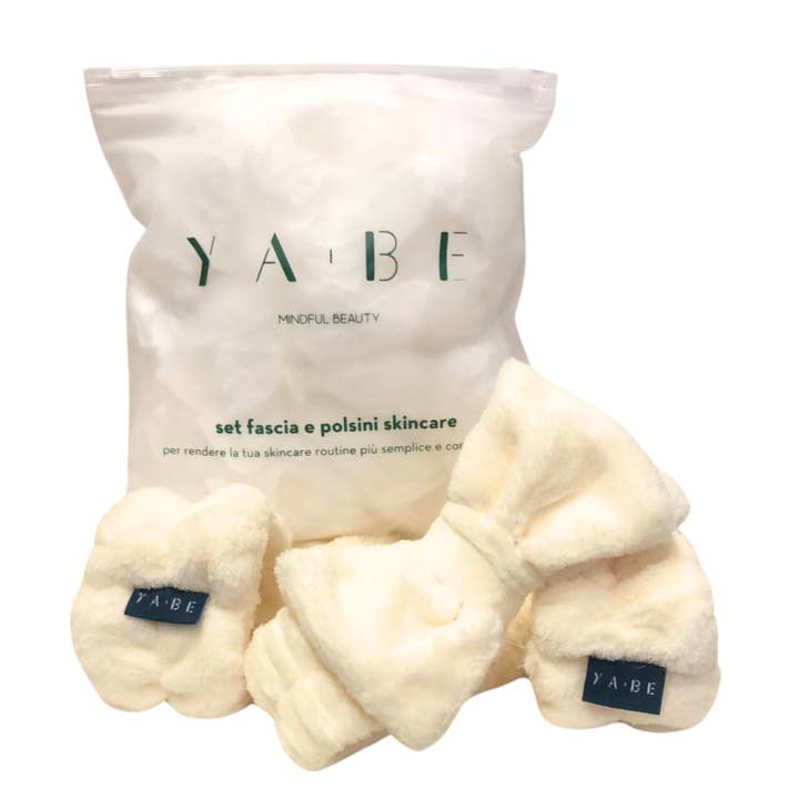 YA.BE - Wholesale Facial Cleanser - Skincare set fascia e polsini