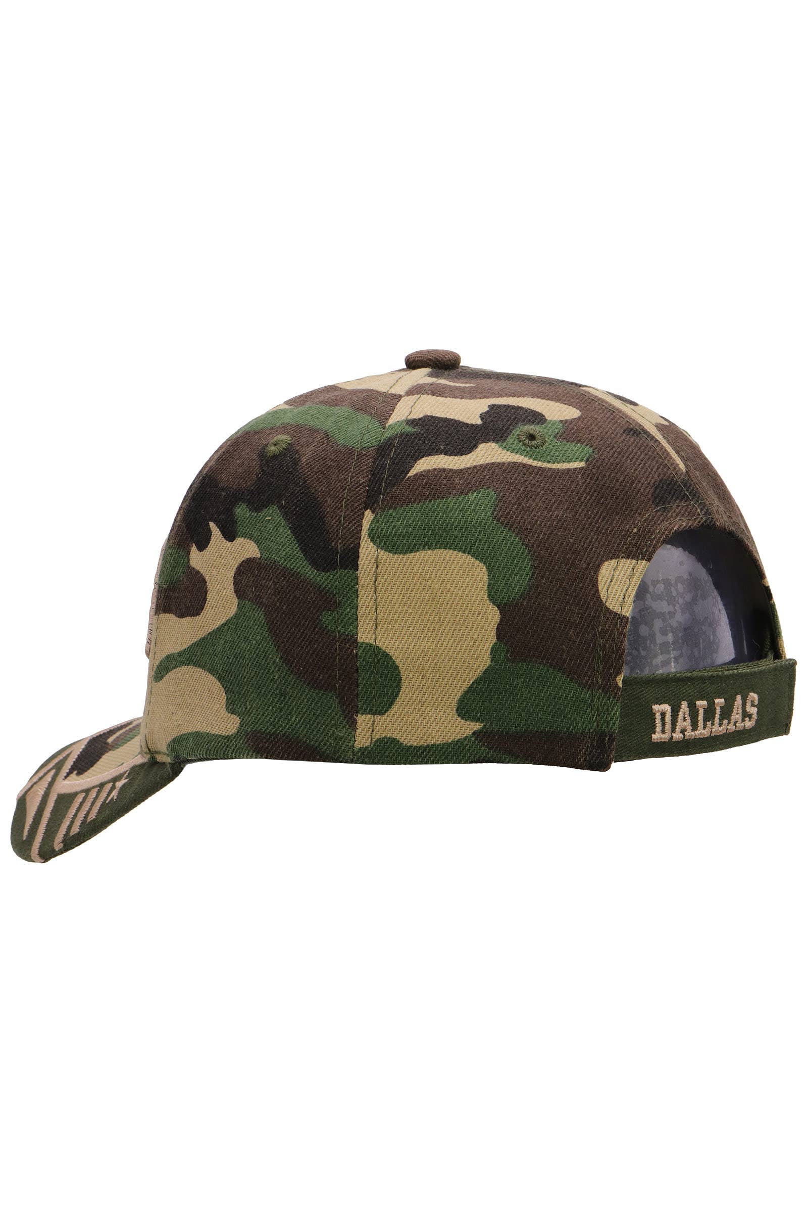 Cap Zone - Wholesale Baseball Cap - Unisex - Dallas Logo Embroidered Twill Acrylic Baseball Cap2