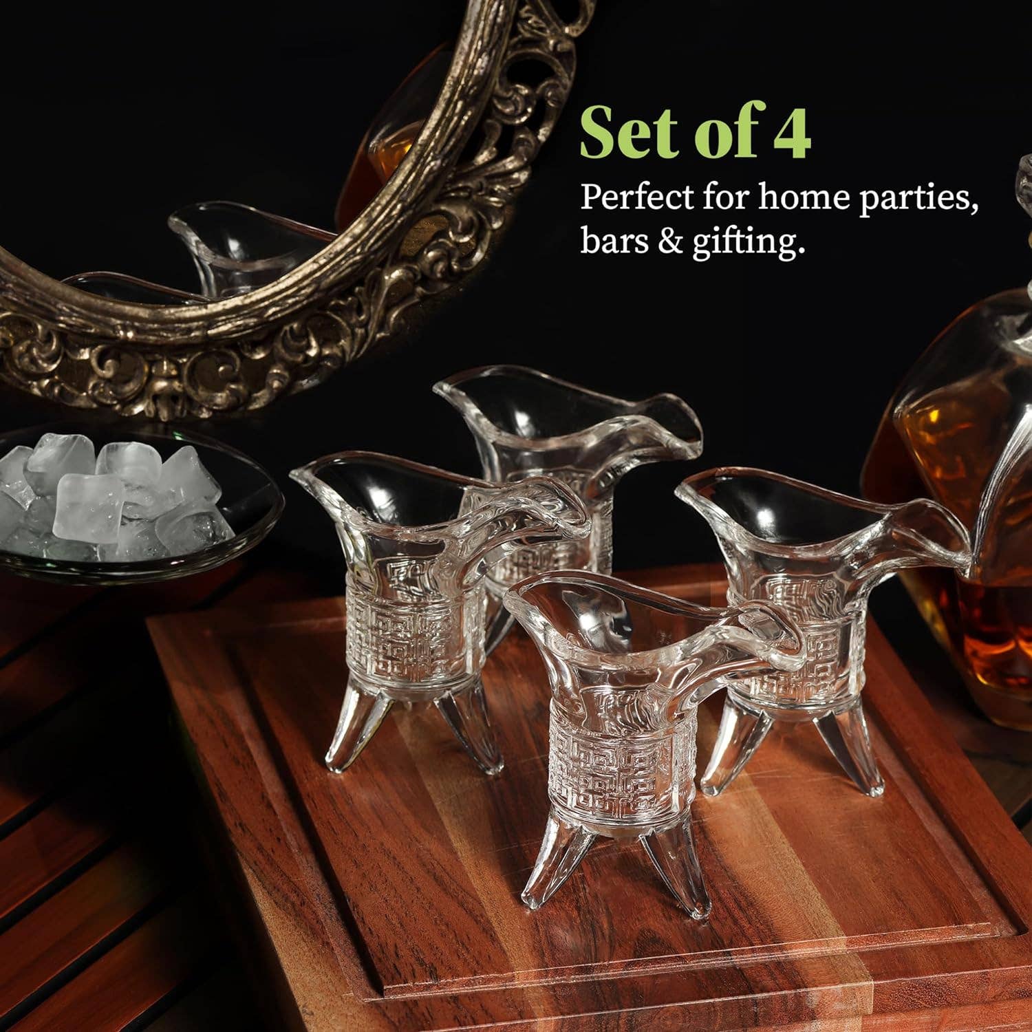 Garden Guru Lawn & Garden Tools - Wholesale Shot glass - QUAFFER Soju Tequila Shot Glasses (Set of 4) – Retro Emperor6