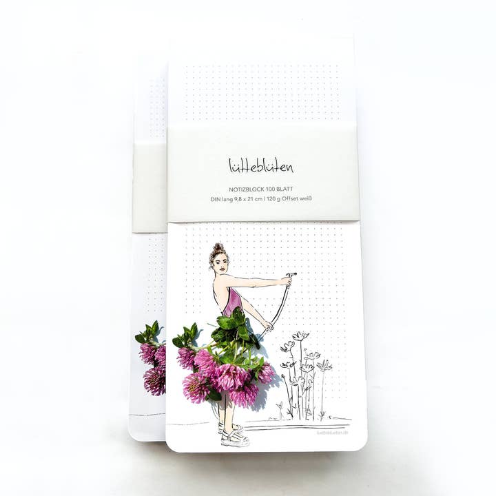Tuinplanner voor zonnige dagen - Notepad voor wholesale door Lütteblüten