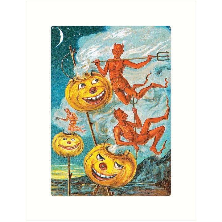 Devil Party | Halloween Greeting Card for wholesale by Lucca Paperworks