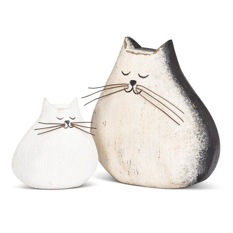 Abbott – wholesale Decorative figurine – Small White Cat-3"H1