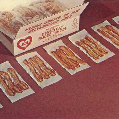 Found Image Press – wholesale Art print – Art Print BE-62 Heat N'Eat Sliced Bacon0