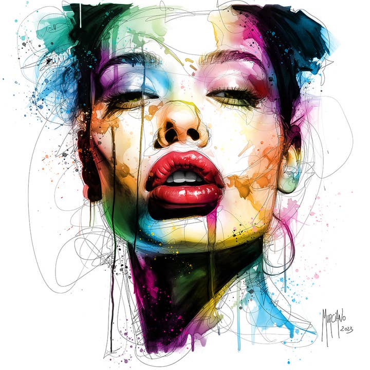 Embrasse-moi - Riproduzione di opera d'arte di Patrice Murciano per la vendita all'ingrosso da parte di Murciano Art Gallery
