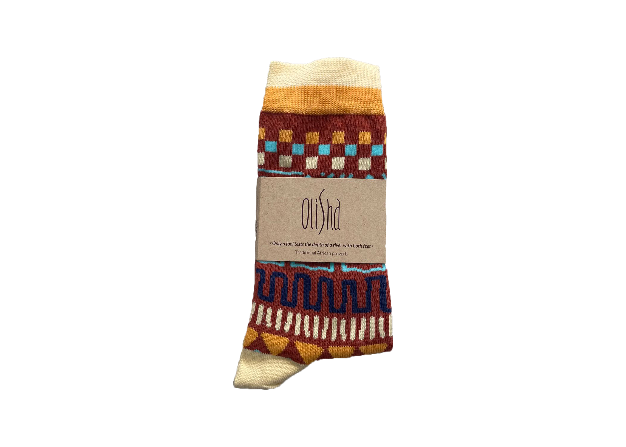 Olisha socks - Wholesale Socks - Unisex - Sema Burnt ochre - Organic Cotton Socks6
