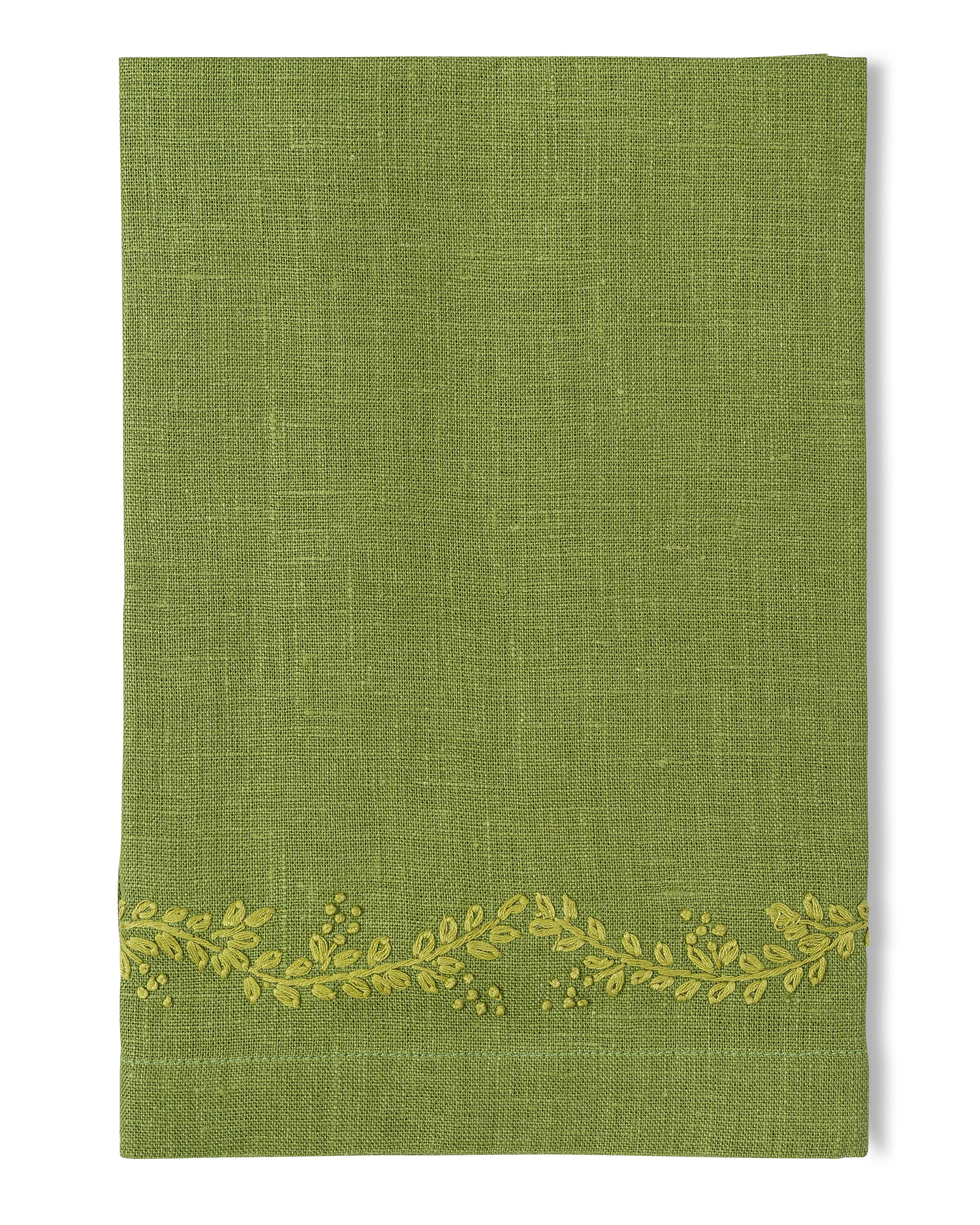 Henry Handwork – wholesale Dinner & cloth napkin – Prism Vine Linen Napkin6