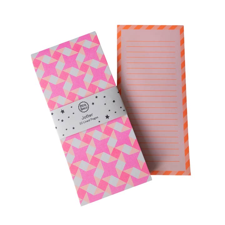 Jotter Notebook | 52 Lined Pages | Style 8 for wholesale by Petra Boase Ltd (US Duties Paid)