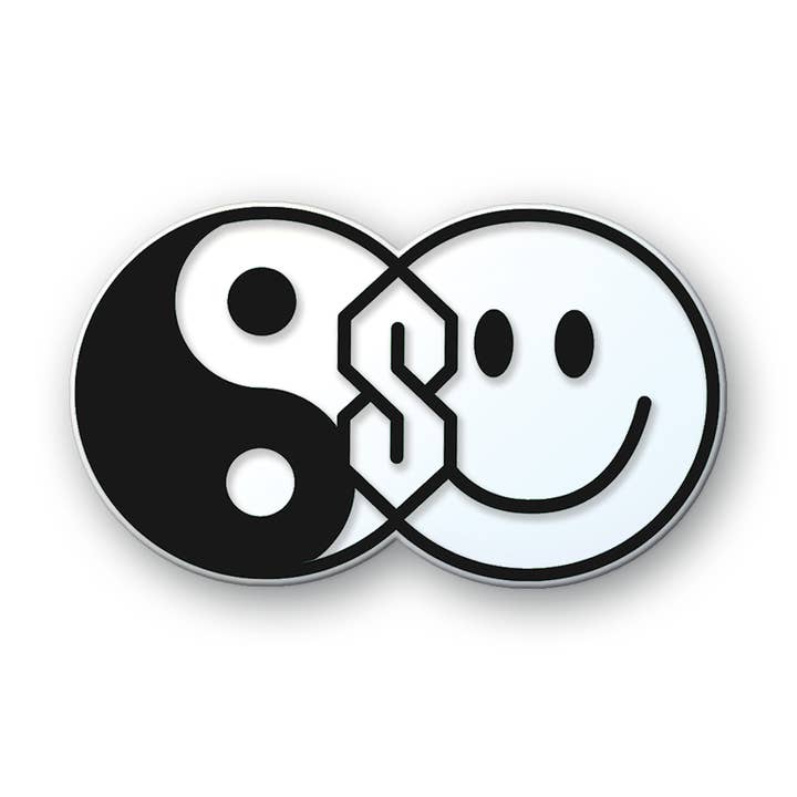 Épingles S Thing™ - YINYANG/SMILEY pour la vente par The S Thing