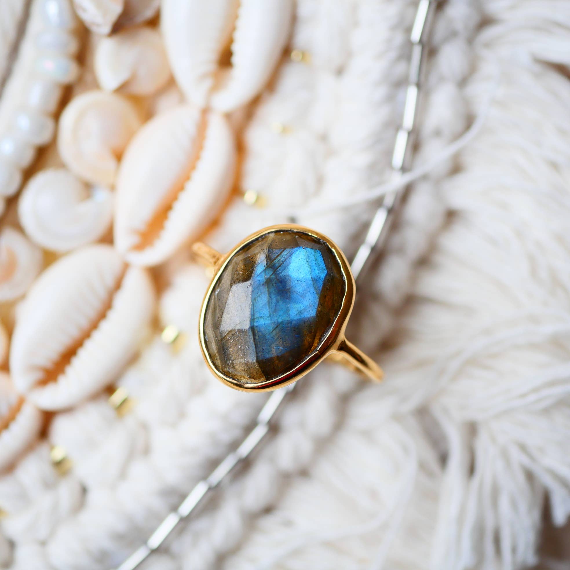 GINANDGER – Großhandel Mehrsteinige Ringe – MUKTI Ring - Labradorit - Schutz und Intuition10