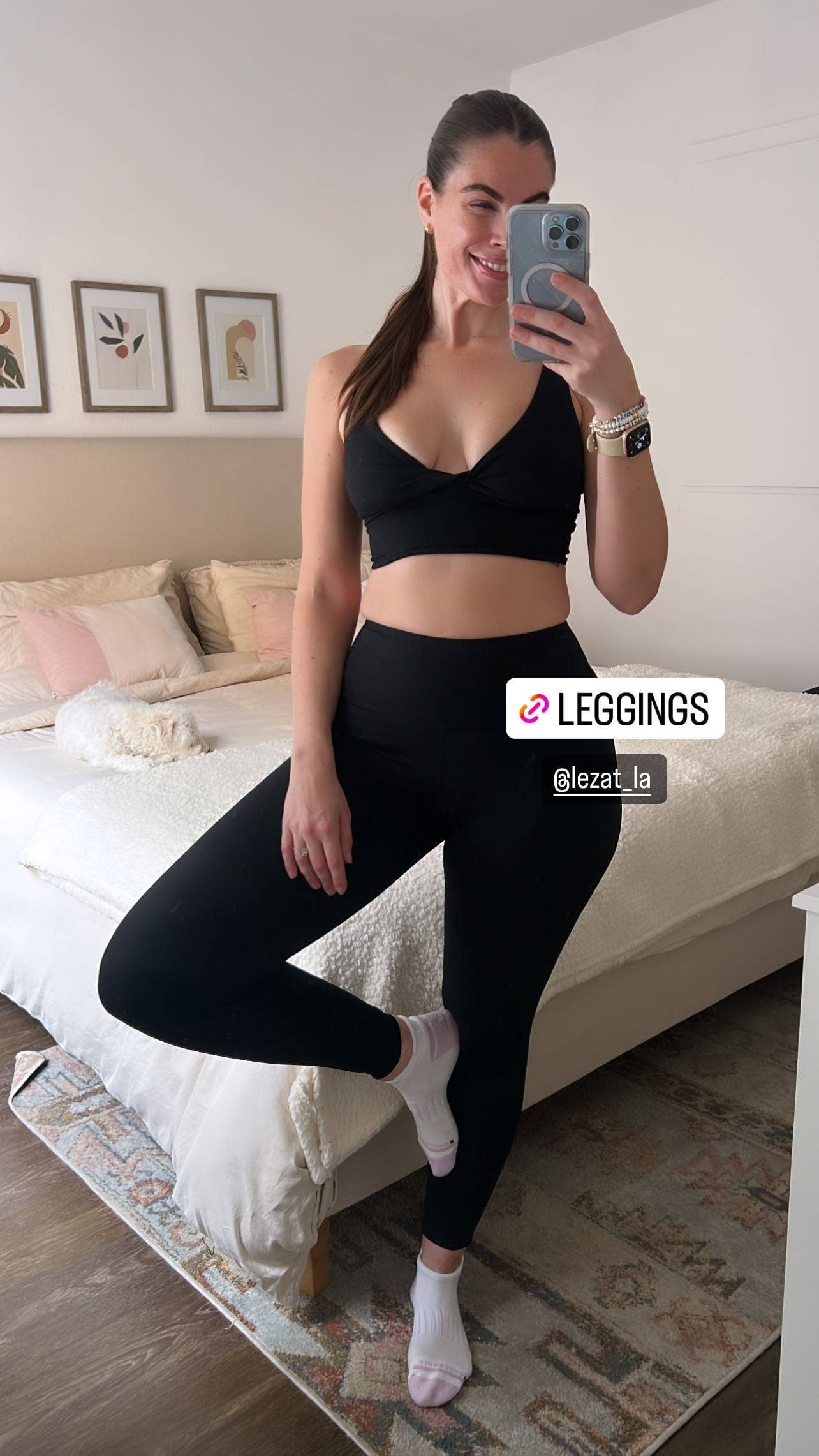Lezat – Engroshandel Sports-/loungeleggings – til kvinder – Ada Økologisk Bomuld 7/8 Leggings4