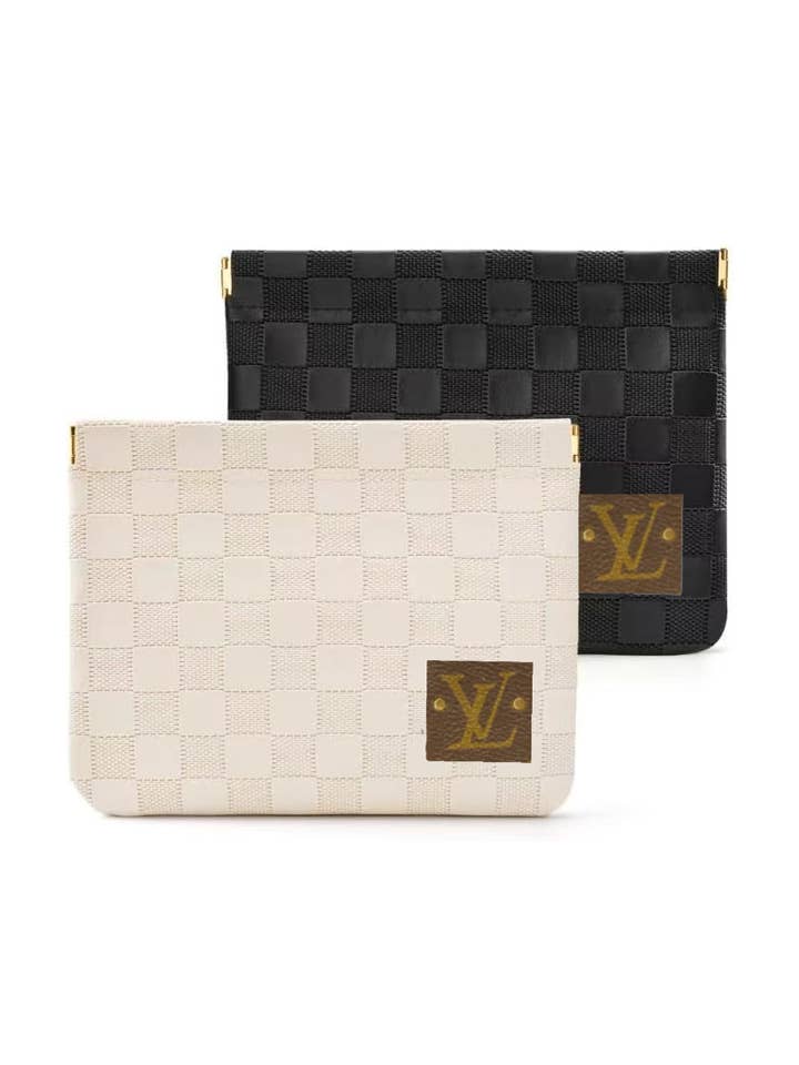 Set of 2 Vegan Leather Pouch for wholesale by Embellish Your Life