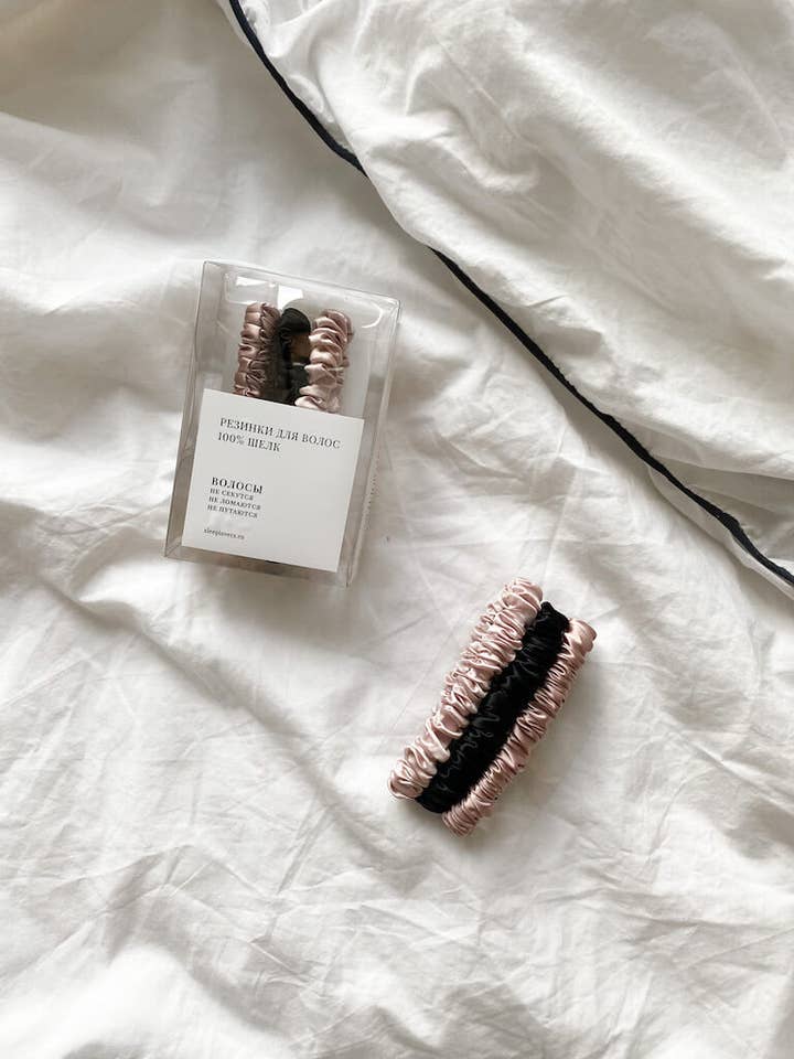 Chouchous pour cheveux MINI Pack 3 en 1 pour la vente par Silk Lovers