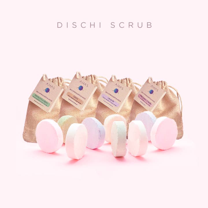 Nakura Bio - Wholesale Body Scrub/Exfoliant - 2x Pomegranate & Blueberry Scrub Discs - Exfoliating2