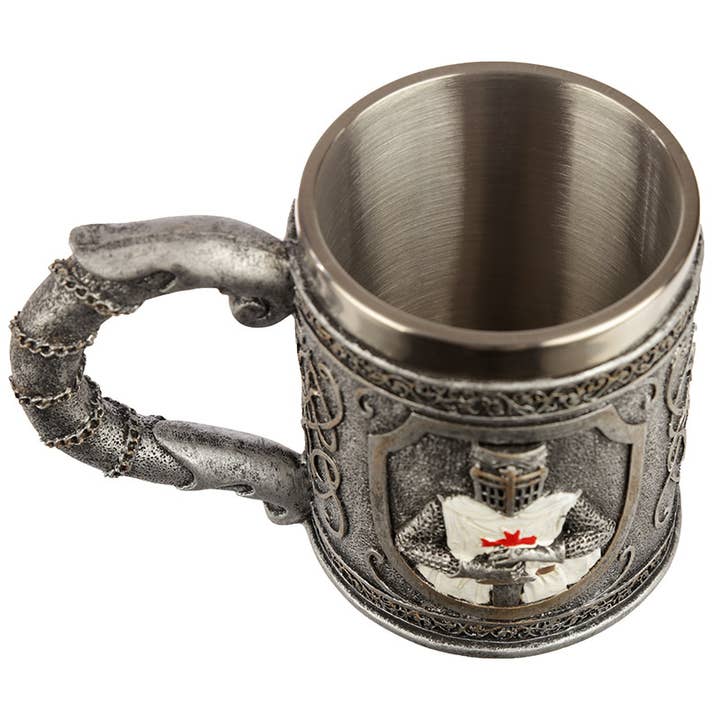 Puckator Ltd - Wholesale Ornament - Decorative Crusader Knight Tankard