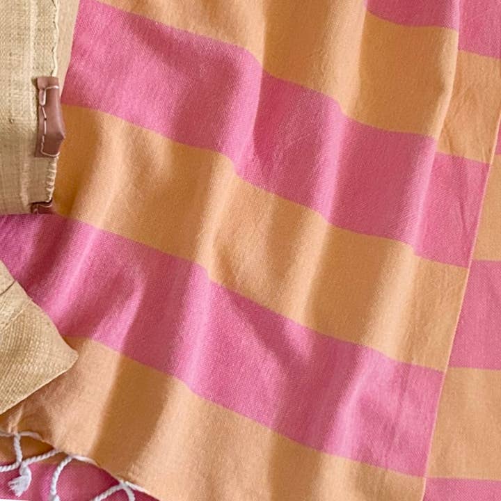 Aloha Turkish Towel - Melon for wholesale by TranquilUSA