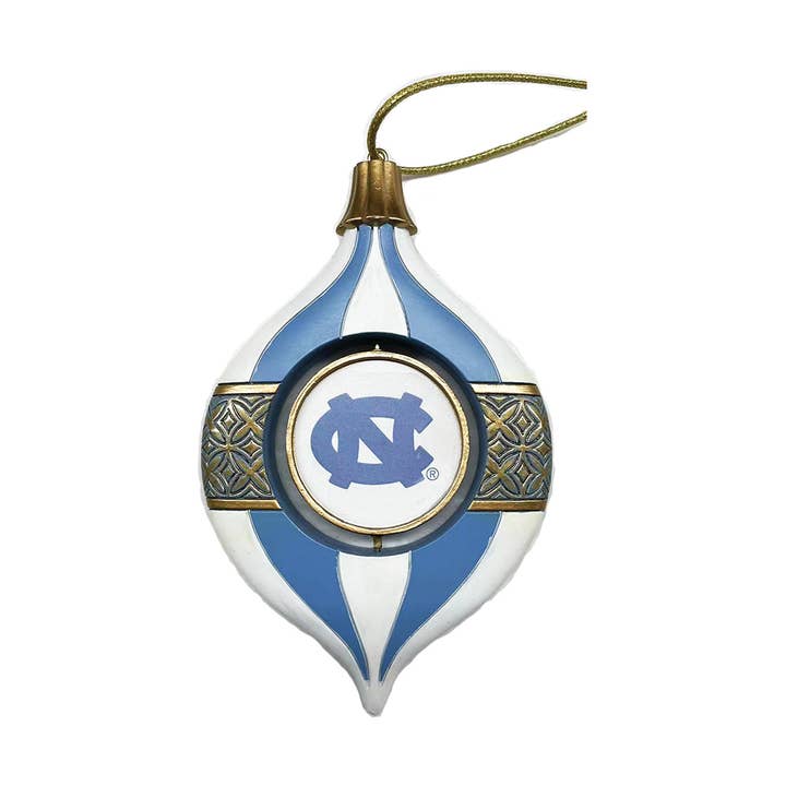 5.5" UNC Spinning Bulb Ornament for wholesale by Santa’s Workshop Inc.