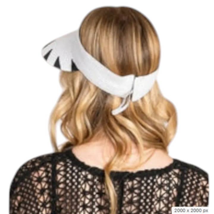Bella Betty - Wholesale Visor – Women's - Handmade Edge Detailed Sun Visor6