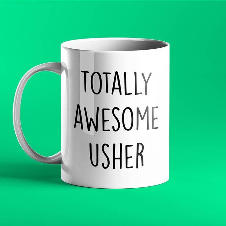 Totally Awesome Usher cadeaumok voor wholesale door Prickly Cards