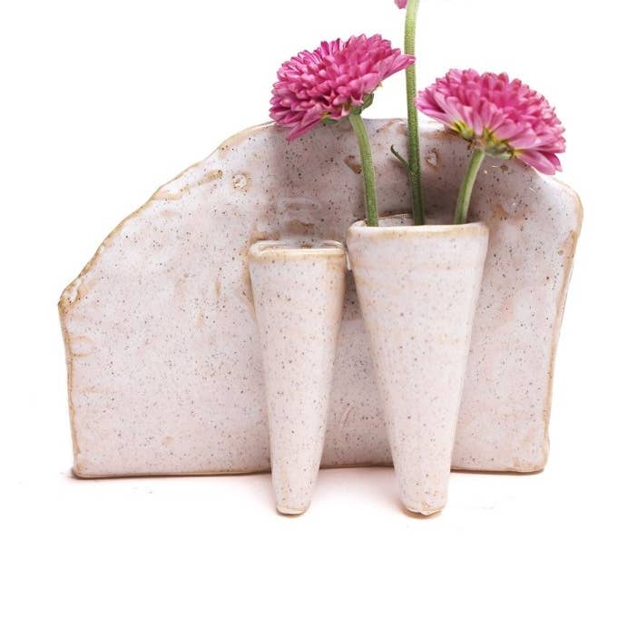 Lotus Ceramic Handmade Flower Vases With Unique Shapes for wholesale by Chive