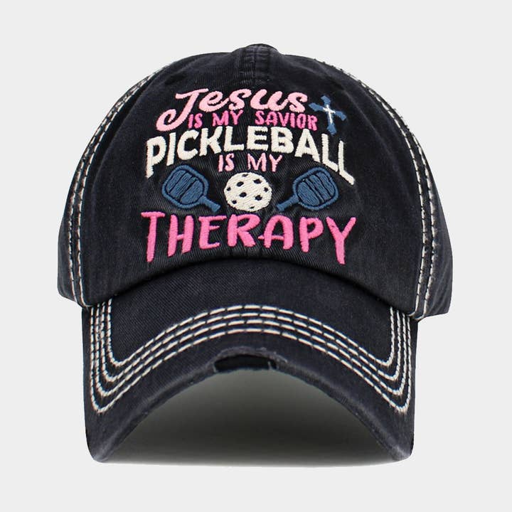 JESUS is My Savior PICKLEBALL Therapy Vintage Baseball Cap and other Purchase Wholesale savon intime. Free Returns & Net 60 Terms on Faire trending on Faire.